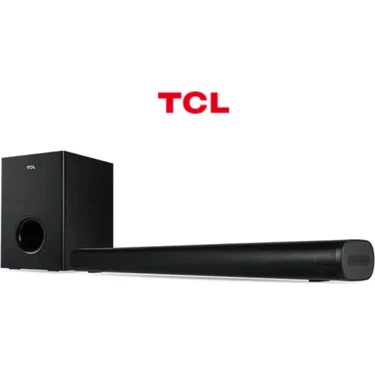 Tcl 2.1 200W Subwooferlı Soundbar Siyah Tv Ses