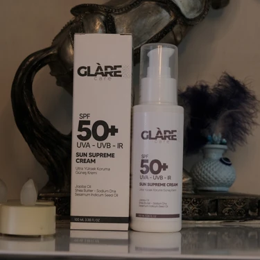 Glare Care Spf 50+ Ultra Yüksek Koruma Güneş Koruyucu Krem 100