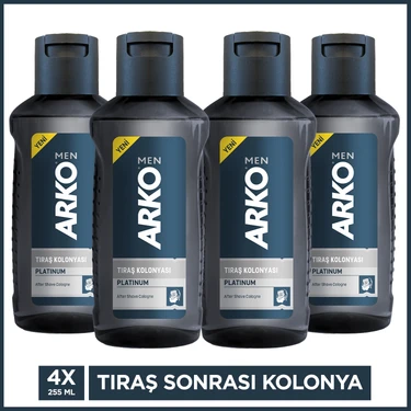 Arko Men Platinum Tıraş Sonrası Kolonya 4 x 255