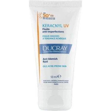 Ducray Keracnyl Uv Spf50 Anti-blemish Fluide 50