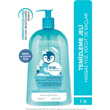 Bioderma Abcderm Foaming Gel 1