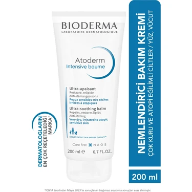 Bioderma Atoderm Intensive Balm Çok Kuru Atopi Eğilimli Cilt Nemlendirici Onarıcı Krem Yetişkin,