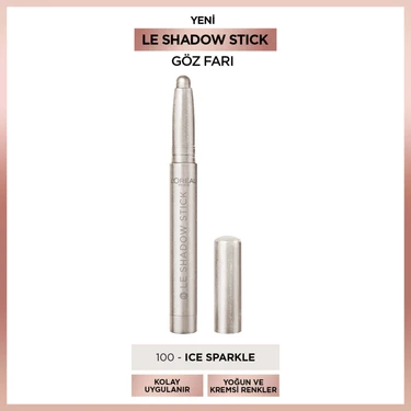 L'Oréal Paris Le Shadow Stick Göz Farı - 100 Ice