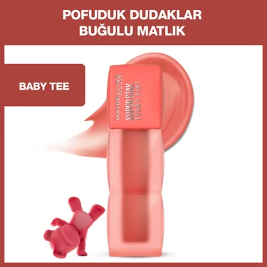 Maybelline New York Super Stay Teddy Tint Uzun Süre Kalıcı Likit Mat Tint 25 Baby