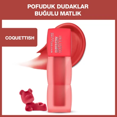 Maybelline New York Super Stay Teddy Tint Uzun Süre Kalıcı Likit Mat Tint 30