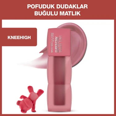 Maybelline New York Super Stay Teddy Tint Uzun Süre Kalıcı Likit Mat Tint 55 Knee