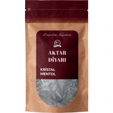 Aktar Diyarı 100 gr Kristal Mentol Doğal İçeriklerle Ferahlık Sağlayan Bitkisel