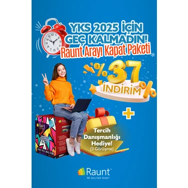 Raunt Arayı Kapat Premium YKS 2025 EŞİT AĞIRLIK