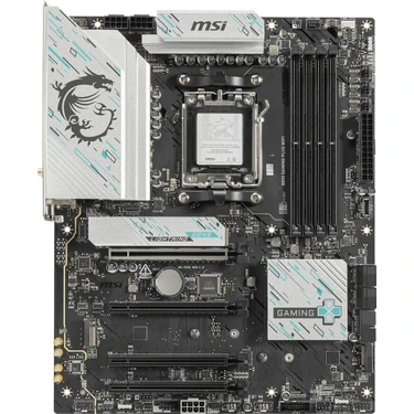 Msı MB B850 Gamıng Plus Wıfı Am5 Ddr5 8200MHZ(OC) Dp 3x M.2 USB 10GBS 5g Lan Wı-Fı 7