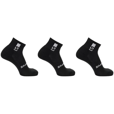 Salomon Everyday Ankle 3-Pack Siyah Unisex