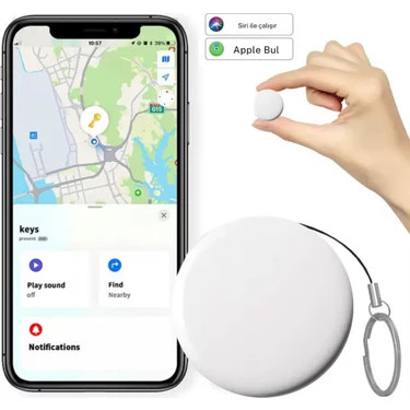 vooka Airtag Gps İos Android Uyumlu Taşınabilir Takip