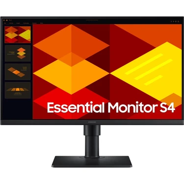 Samsung 24 Essential S4 LS24D400GAUXUF 5 Ms 100 Hz Full HD IPS Pivot