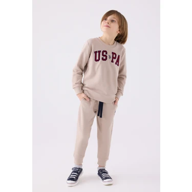 U.s. Polo Assn. Erkek Çocuk Kum Pijama Takım