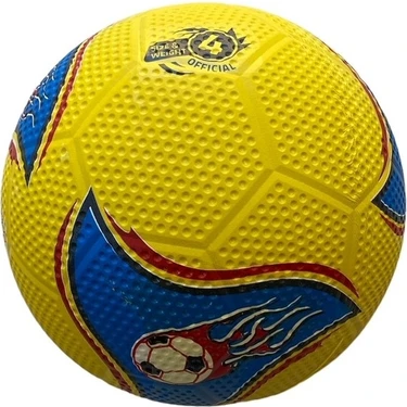 Kauçuk Futbol Topu No:4 Her Zemine Uygun Maç Topu