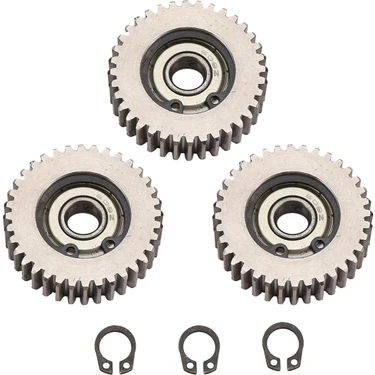 Luminous 3 Adet Elektrikli Bisiklet Planet Dişli 608Z 36 Diş Dişliler Çelik Motor E-Bisiklet