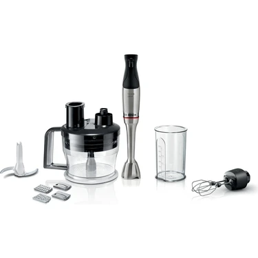 Bosch MSM6M874 Serie 6, El Blenderı, ErgoMaster, 1200 W, Paslanmaz