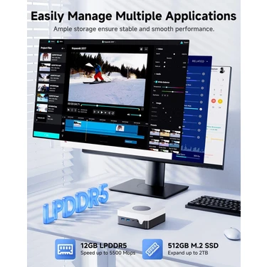 Chuwi Larkbox x Intel N150 12GB Ddr5 512GB SSD Windows 11 Fiyatı