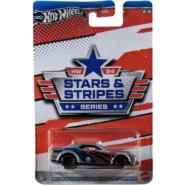 Hot Wheels Stars & Stripes : 2018 Dodge Challenger Srt Demon Fiyatı
