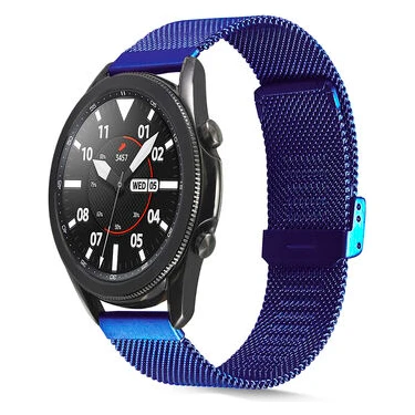 Techno Guru Huawei Gt2 46MM (22MM) Metal Hasır Örgülü Kordon