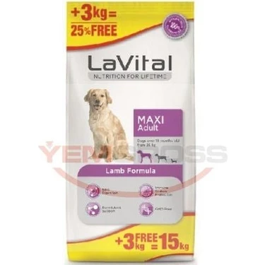 LaVital Kuzulu Büyük Irk Yetişkin Köpek Maması