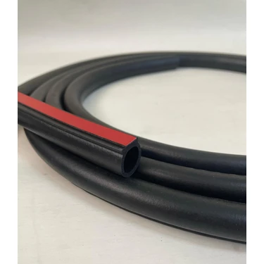Bemsa Bantlı Kapı Fitili D Tipi Fitil 18 mm Çap Universal Araçlar İçin Sızdırmazlık Sağlayan Sünger