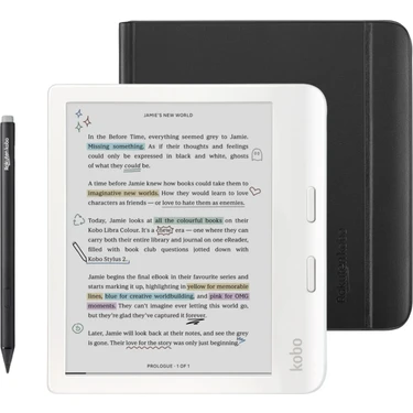 Kobo Libra Colour Notebook Kılıf ve Kalem Paketi Kitabı ve Fiyatı