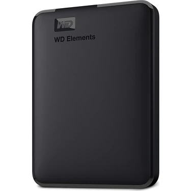 Wd 5TB Elements Portable External Hard Drive, USB 3.0 - WDBU6Y0050BBK-WESN Harici