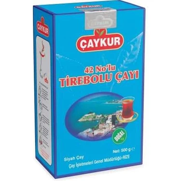 Çaykur 42 Nolu Tirebolu Siyah Çayı 500 gr Doğal Aroma ile Zenginleştirilmiş Kaliteli