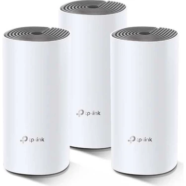 Tp-Link DECO E4 3Lü Paket AC1200 Tüm Evi Kapsayan Mesh Wifi