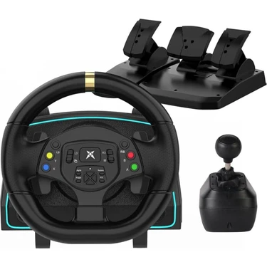 Ps4 Ps3 Pc Xbox One/s/x Ns Uyumlu 1080• Oyuncu Direksiyon Seti Manuel Vites  Titreşim 3