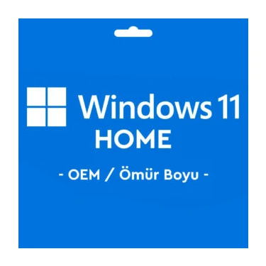 Microsoft Windows 11 Home Oem Key Lisans Anahtarı Ömür