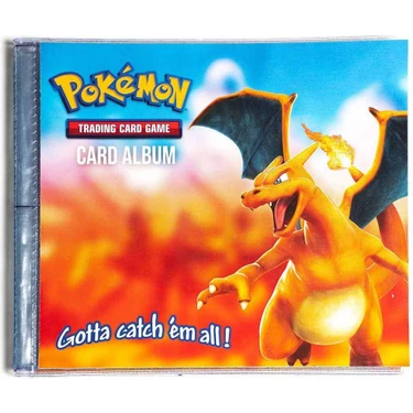 Koleksiyoner Pokemon Kart Albümü - Kartlık - Charmender-Bulbasaur Model (240