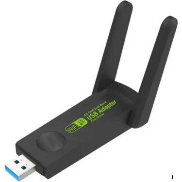 Xira Sinyal Güçlendirici Kablosuz USB Antenli Dongle 1300MBPS Wifi Adaptörü Dual Band