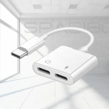 Spasibo Port Dual Usb-C | Şarj ve Ses