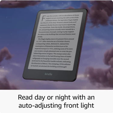 Amazon Kindle Paperwhite 6 12. Nesil 7 inç 32 GB Signature Kitabı