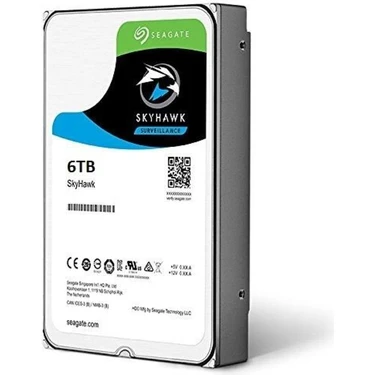 Seagate 6tb Skyhawk 3,5" 256MB 7200 ST6000VX0023 Harddisk
