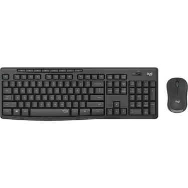 Logitech MK295 Sessiz Kablosuz Klavye Mouse Seti