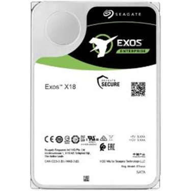 Seagate 3.5" 12TB Exos X18 ST12000NM000J Sata-3.0