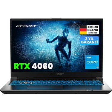 Erazer Deputy P60I MD62747 Intel Core i5 13420H 16GB 1TB SSD RTX4060 Freedos 15.6" FHD 144Hz