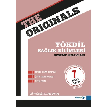 Vizetek Yayıncılık The Originals YÖKDİL Sağlık Bilimleri Deneme