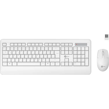 Lecoo KW202 Kablosuz Türkçe Q Klavye & Mouse Set