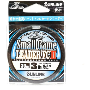 Sunline Small Game Leader Fcⅱ - %100 Fluorocarbon Shock