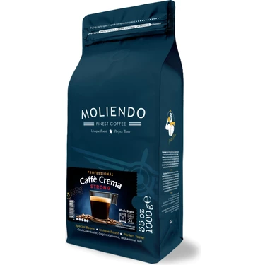 Moliendo Professional Caffe Crema (Çekirdek Kahve) 1000