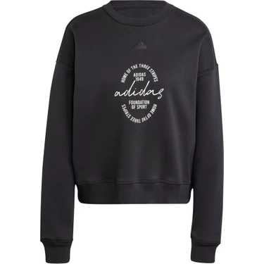 adidas W Bluv Q3 Swt Kadın Sweatshirt