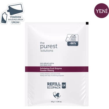 The Purest Solutions Arındırıcı ve Aydınlatıcı Enzim Peeling Toz Temizleyici 55 gr (%0,6 Azelaic