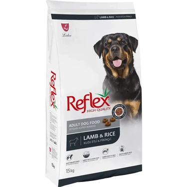 Reflex Adult Dog Kuzu Etli & Pirinçli Yetişkin Köpek Maması 15