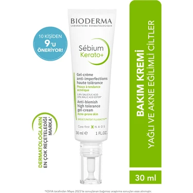 Bioderma Sebium Kerato Aha, Bha, Salisilik Asit Içeren Bakım Kremi 30