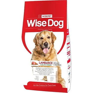 Wise Dog Kuzu Etli ve Pirinçli Yetişkin Köpek Maması 15