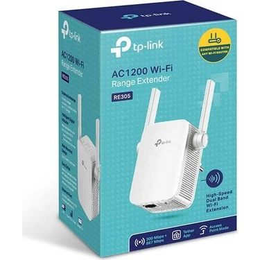 Tp-Link RE305 867 Mbps Wifi Range Extender-Menzil Genişletici