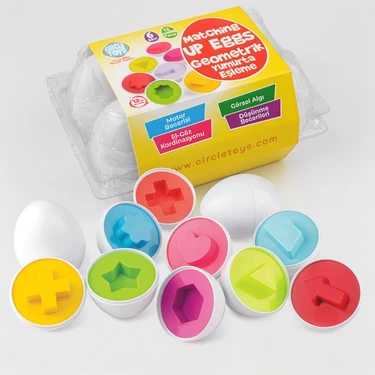 Circle Toys Geometrik Yumurta Eşleme